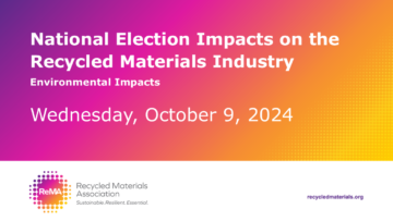 Opening Slide Webinar Election Environmental Impact