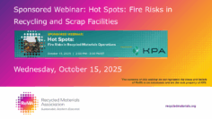 Hot Spots Fire Risks in Recycling and Scrap Facilities